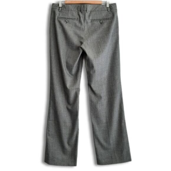GAP Herringbone Pattern Classic Dress Pants Grey Sz 8 - Picture 7 of 11